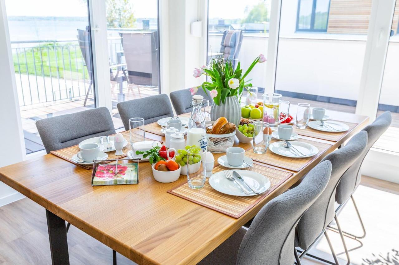 Hangar 19 Luxusapartment Mit Sauna, Kamin Und Seeblick H4W3 Schwerin  Exteriör bild